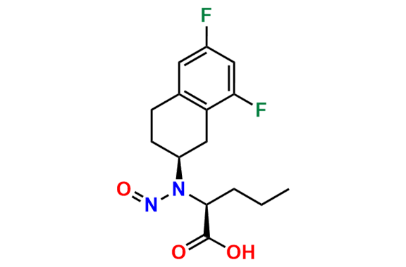 (S)-2-(((S)-6,8-difluoro-1,2,3,4-tetrahydronaphthalen-2-yl)(nitroso)amino)pentanoic acid