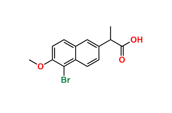 Rac-5-Bromo Naproxen