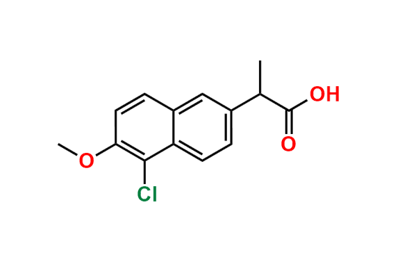 rac-5-Chloro Naproxen