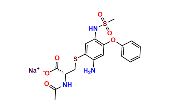 Amino Nimesulide NAC Adduct Sodium Salt