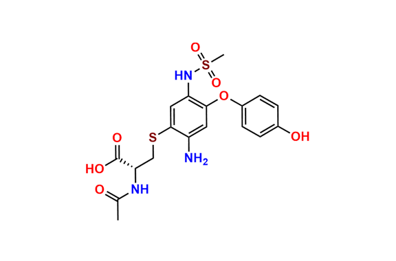 Amino Hydroxynimesulide NAC Adduct