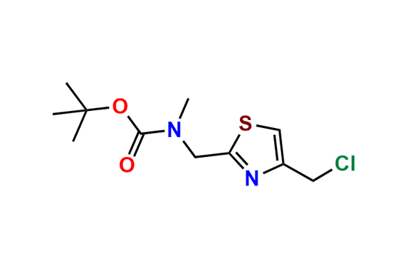 tert-Butyl ((4-(chloromethyl)thiazol-2-yl)methyl)(methyl)carbamate