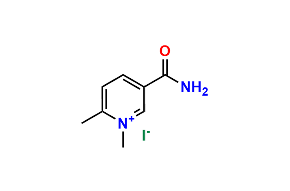 3-(Aminocarbonyl)-1,6-dimethyl-pyridinium Iodide
