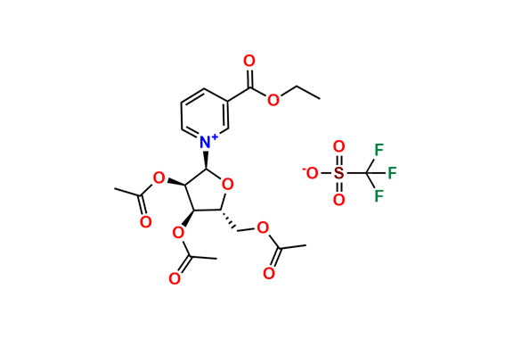 3-(Ethoxycarbonyl)-1-(2,3,5-tri-O-acetyl-beta-D-ribofuranosyl)-pyridinium Triflate