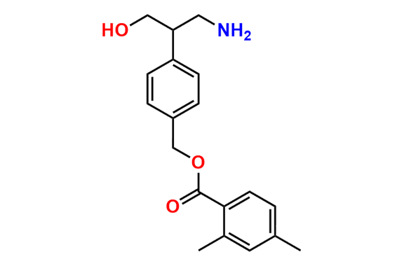 4-(1-amino-3-hydroxypropan-2-yl)benzyl 2,4-dimethylbenzoate