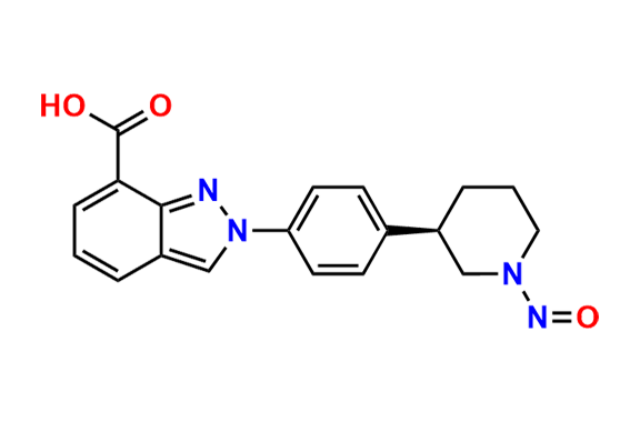 N-Nitroso Niraparib Carboxylic Acid Impurity