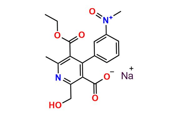 5-Carboxy-6-Hydroxymethyl-Dehydro-Nitrendipine