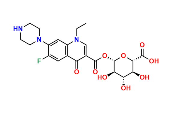 Norfloxacin-acyl-beta-glucuronide