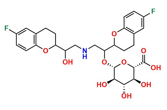 Nebivolol O-beta-D-Glucuronide (Mixture of Diastereomers)