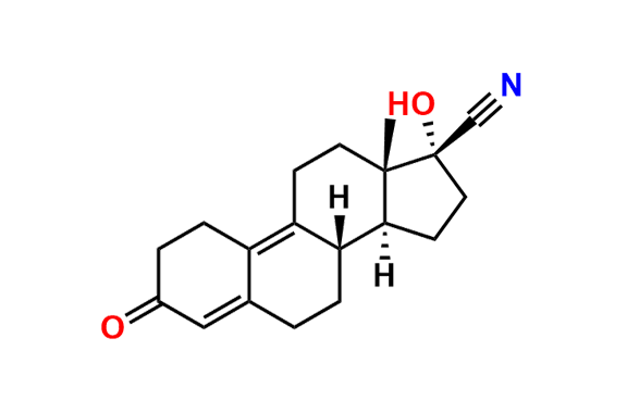 (8S,13S,14S,17R)-17-Hydroxy-13-methyl-3-oxo-2,3,6,7,8,11,12,13,14,15,16,17-dodecahydro-1H-cyclopenta[a]phenanthrene-17-carbonitrile
