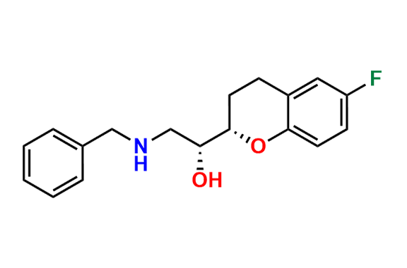 rel-(R)-2-(Benzylamino)-1-((S)-6-fluorochroman-2-yl)ethan-1-ol