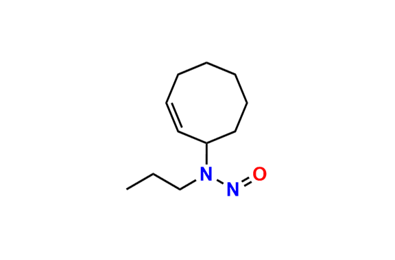 N-Nitroso N-propylcyclooct-2-en-1-amine