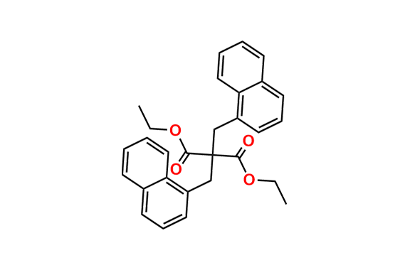 Diethyl 2,2-bis(naphthalen-1-ylmethyl)malonate
