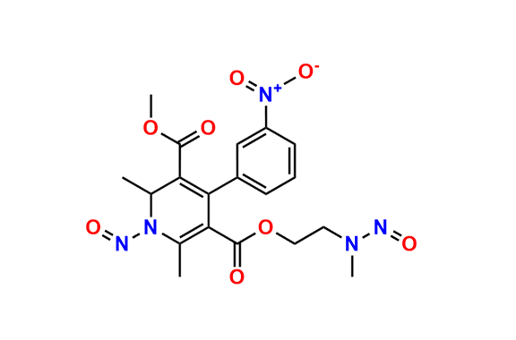 N-Dinitroso N-Desbenzyl Nicardipine