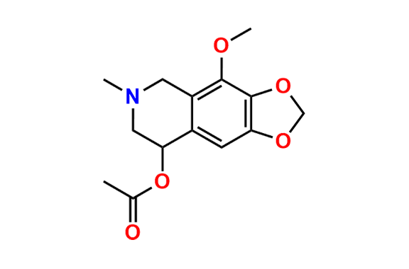 5,6,7,8-Tetrahydro-4-methoxy-6-methyl-1,3-dioxolo[4,5-g]isoquinolin-8-ol 8-acetate