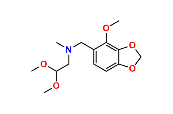 N-(2,2-Dimethoxyethyl)-4-methoxy-N-methyl-1,3-benzodioxole-5-methanamine