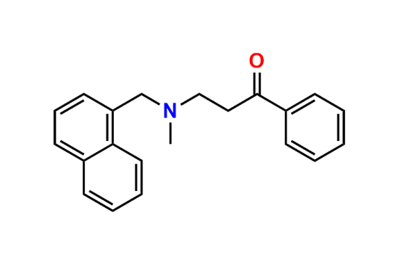 3-(Methyl(naphthalen-1-ylmethyl)amino)-1-phenylpropan-1-one