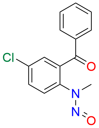 N-Nitroso N-methyl-5-chloro Benzopenate