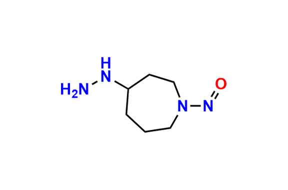 (1-nitroso-azepan-4yl)hydrazine