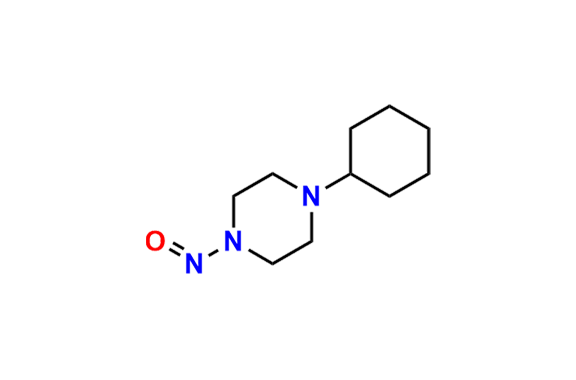 1-cyclohexyl-4-nitrosopiperazine