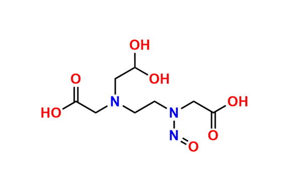 N-(2-((carboxymethyl)(2,2-dihydroxyethyl)amino)ethyl)-N-nitrosoglycine