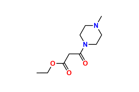 Ethyl 3-(4-methylpiperazin-1-yl)-3-oxopropanoate