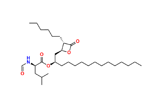 (R,S,S,S)-Orlistat Tetradecyl Ester