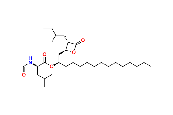 Isopentyl (2R)-Orlistat Tetradecyl Ester