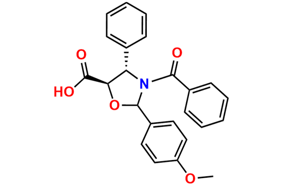 (4S,5R)-3-Benzoyl-2-(4-methoxyphenyl)-4-phenyl-5-oxazolidinecarboxylic acid