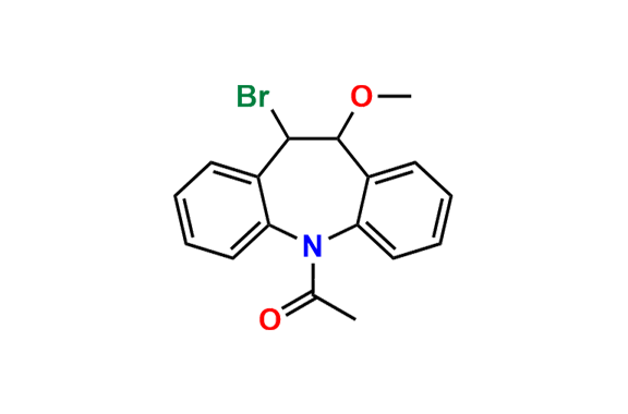 1-(10-Bromo-11-methoxy-10,11-dihydro-5H-dibenzo[b,f]azepin-5-yl)ethan-1-one