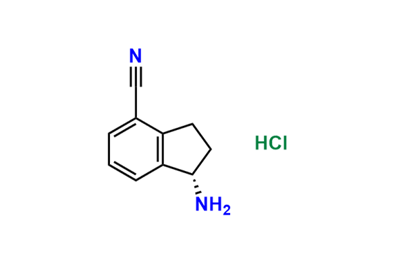 (S)-1-Amino-2,3-dihydro-1H-indene-4-carbonitrile Hydrochloride