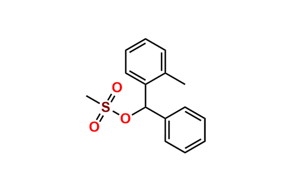 Phenyl(o-tolyl)methyl methanesulfonate