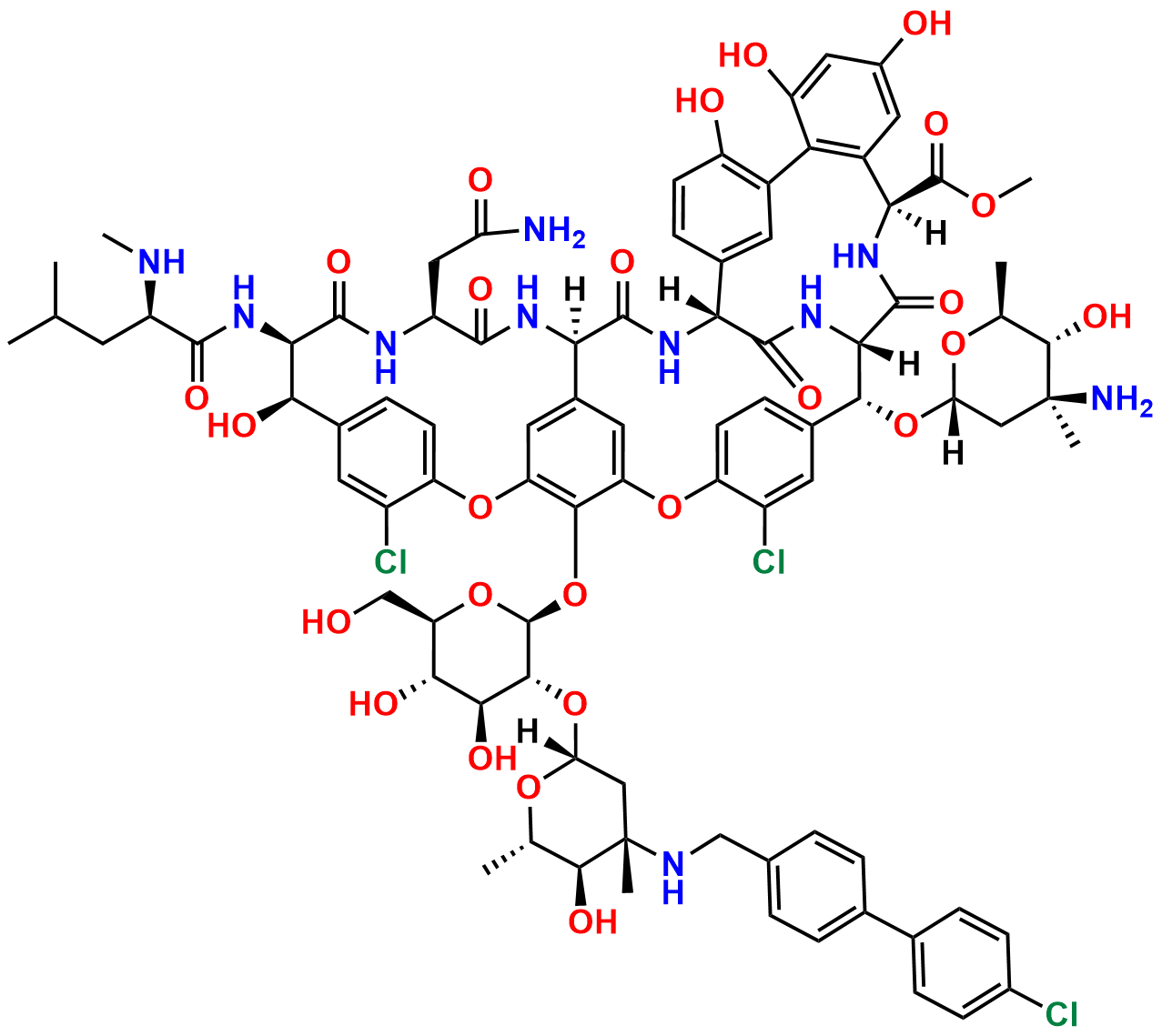 Oritavancin methyl ester