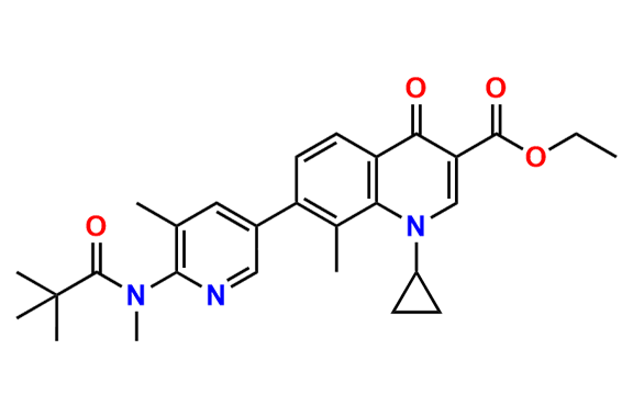 Ozenoxacin Quinoline pyridine Ester Impurity