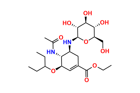 Oseltamivir-Glucose Adduct 1