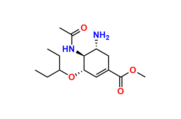 Methyl(3S,4S,5R)-4-(Acetamido)-5-amino-3-(pentan-3-yloxy)cyclohex-1-ene-1-carboxylate