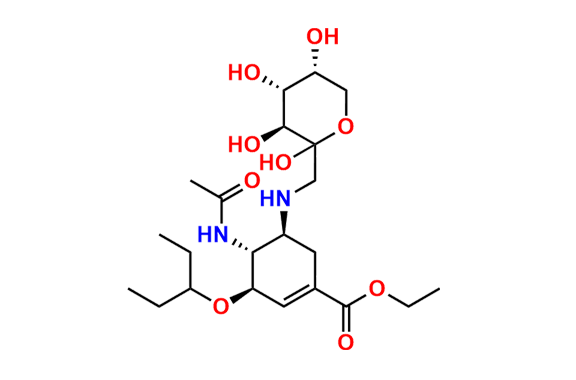 Oseltamivir Fructose adduct 1