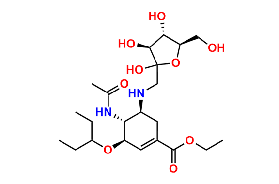 Oseltamivir Fructose adduct 2