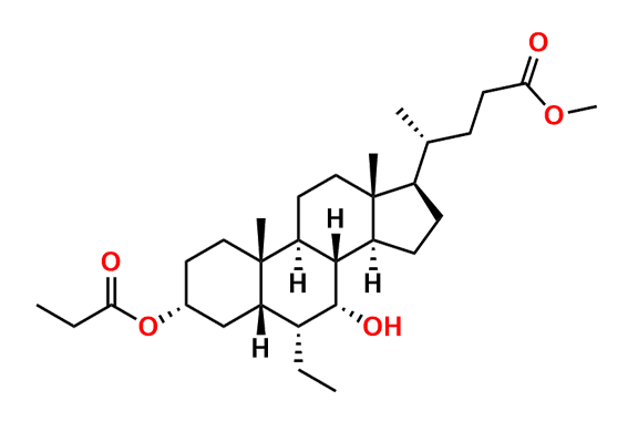 Obeticholic Acid Hydroxy Ester Impurity