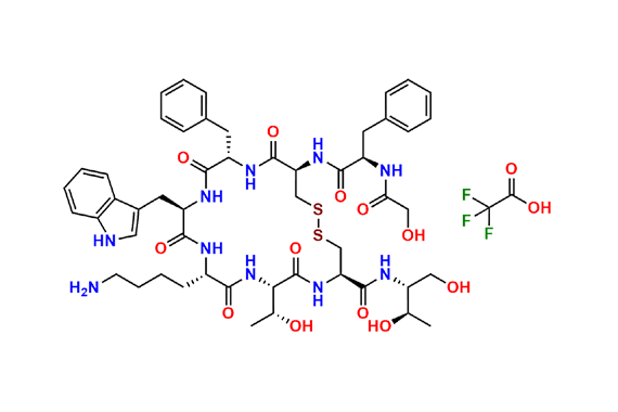 Glycolyl-Phenylalanyl Octreotide Trifluoroacetate