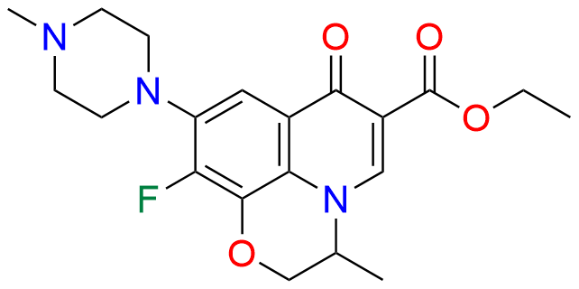 Ofloxacin EP Impurity D Ethyl Ester