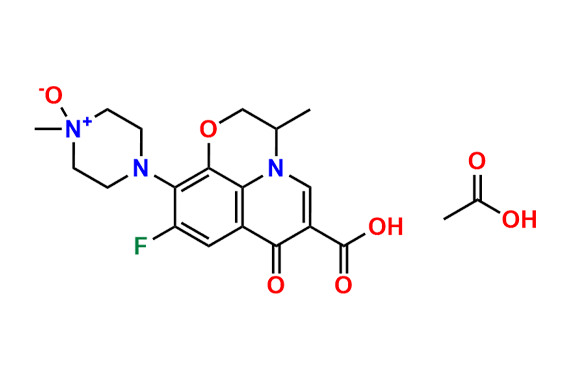 Ofloxacin EP Impurity F (Acetic Acid Salt)