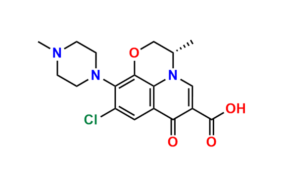 (S)-9-Chloro-9-defluoro Ofloxacin