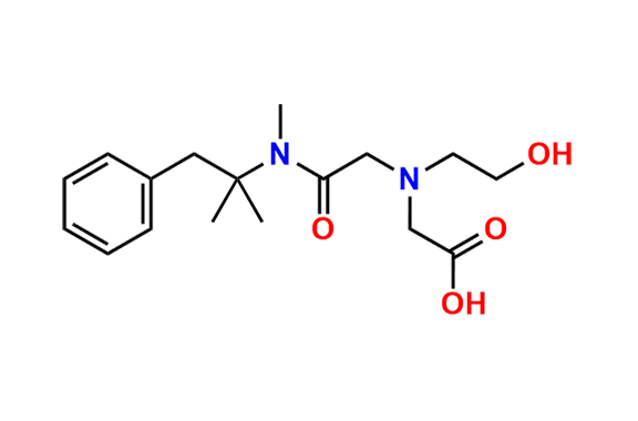 N-(2-hydroxyethyl)-N-(2-(methyl(2-methyl-1-phenylpropan-2-yl)amino)-2-oxoethyl)glycine