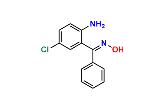 (E)-(2-Amino-5-chlorophenyl)(phenyl)methanone oxime