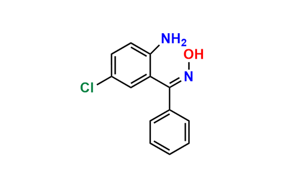 (Z)-(2-Amino-5-chlorophenyl)(phenyl)methanone Oxime