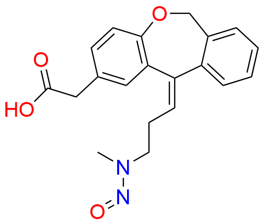 N-Nitroso Olopatadine N-Desmethyl Impurity