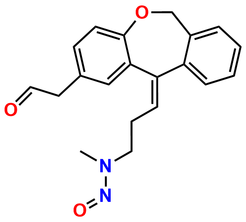 N-Nitroso N-Desmethyl Olopatadine Carbaldehyde Impurity