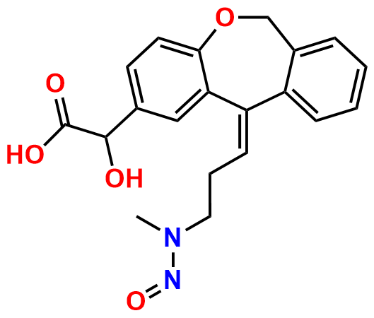 N-Nitroso α-Hydroxy Desmethyl Olopatadine Impurity