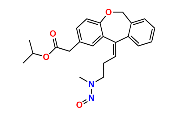 N-Nitroso N-Desmethyl Olopatadine Isopropyl Ester
